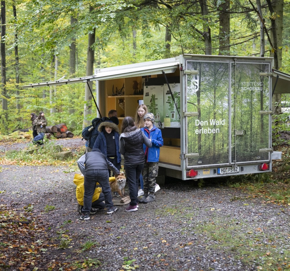 Waldmobil der Stiftung Schönau